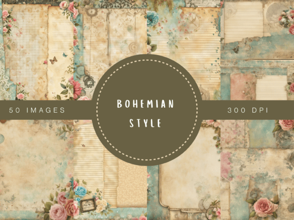 Download Bohemian Style – Vintage Junk Journal &amp; - Style Collection