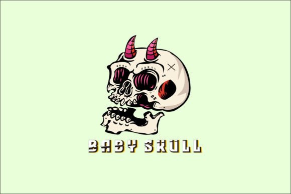 Download Skull Art Mascot Freehand Style Design - Style Collection